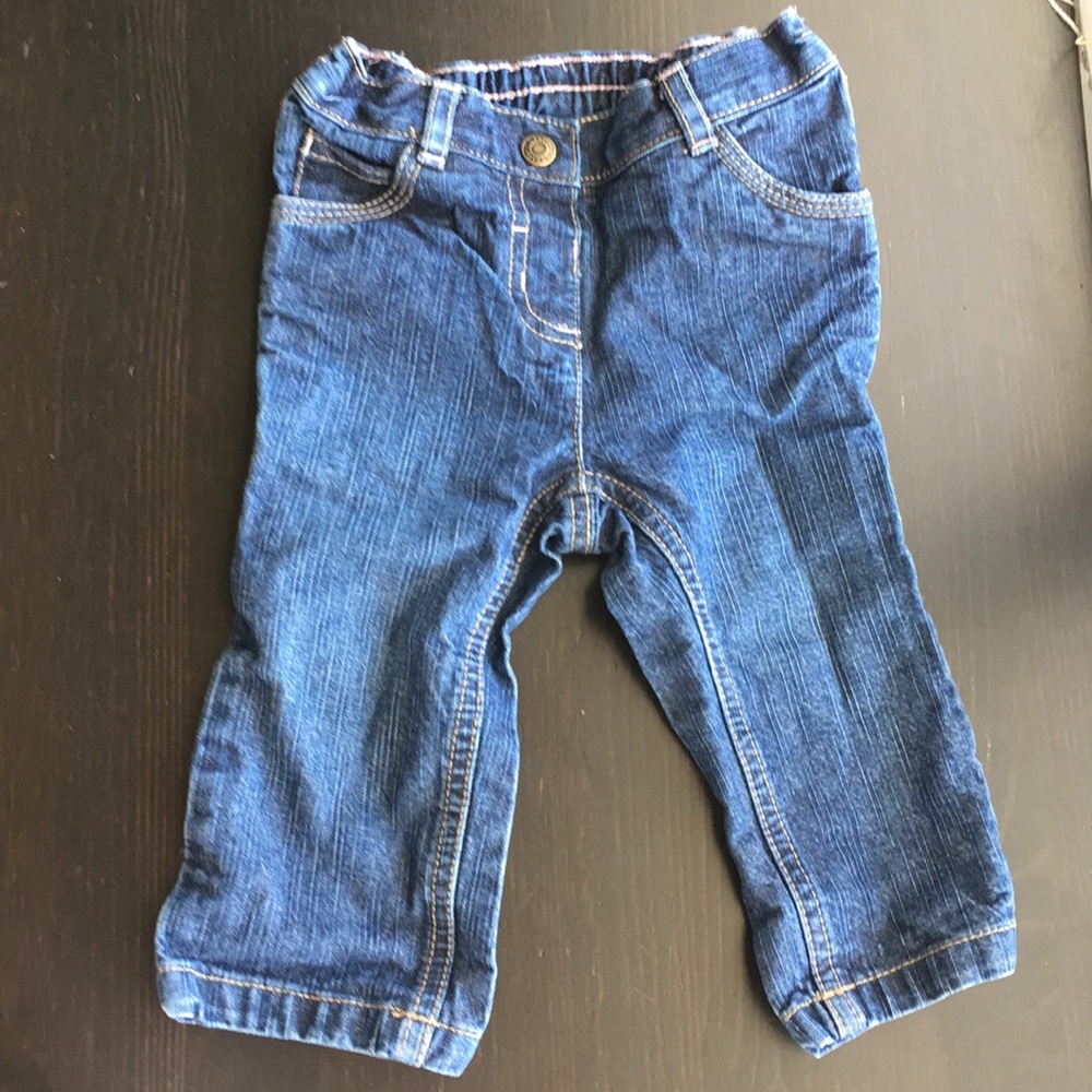 3/$25 George Dark Wash Jeans with Heart Pockets